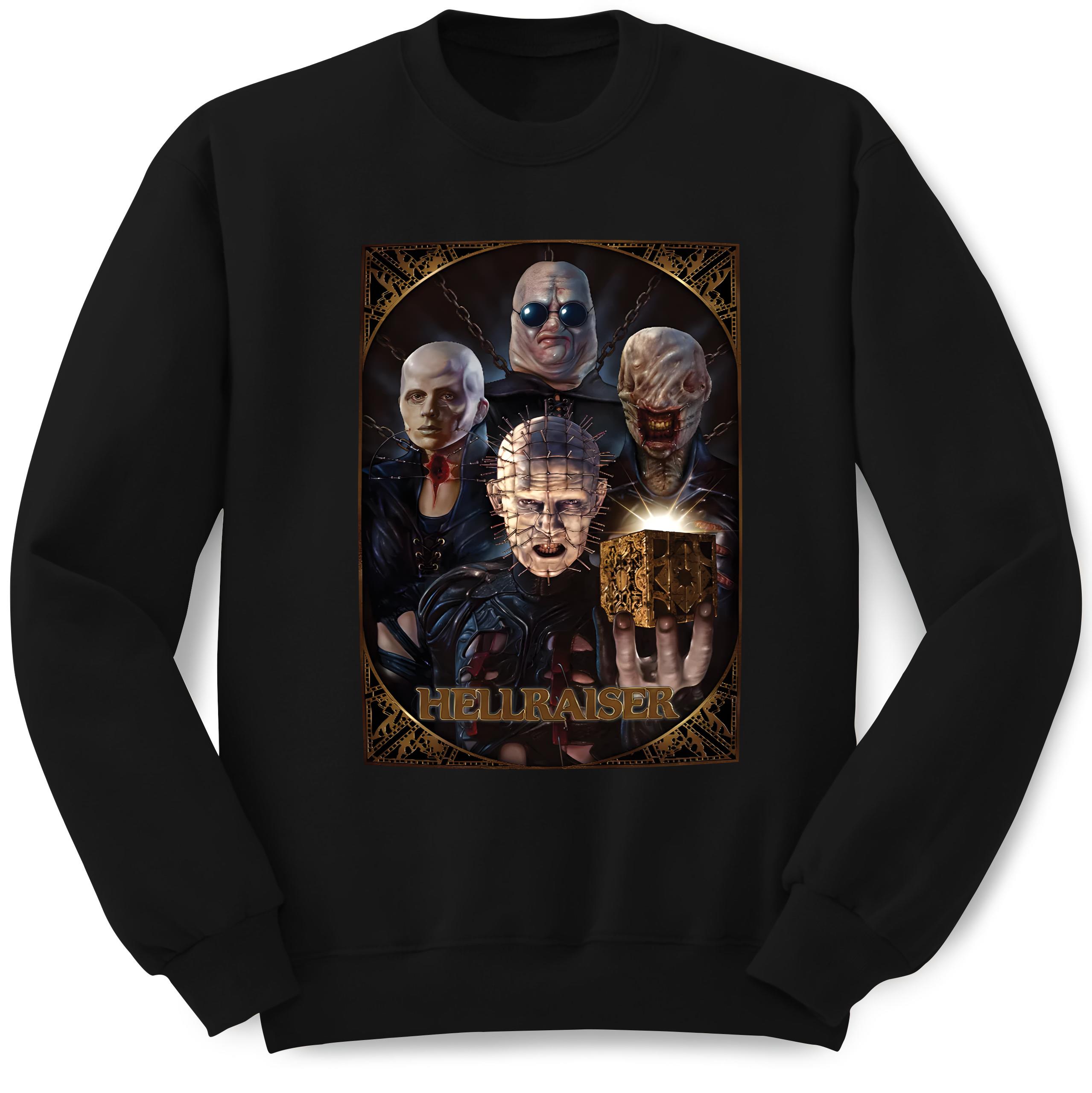 Vtg Clive Barker Hellraiser Horror T-Shirt Pinhead Ma - Foto 3