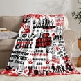 thumbnail image 1 of Horror Movie Halloween Blanket Super Soft Sherpa Fleece Blanket, Funny for Women, Warm Lightweight Fluffy Halloween Throw Blanket for Living Room, Couch, Bed (60'''' x 50''''), 1 of 5