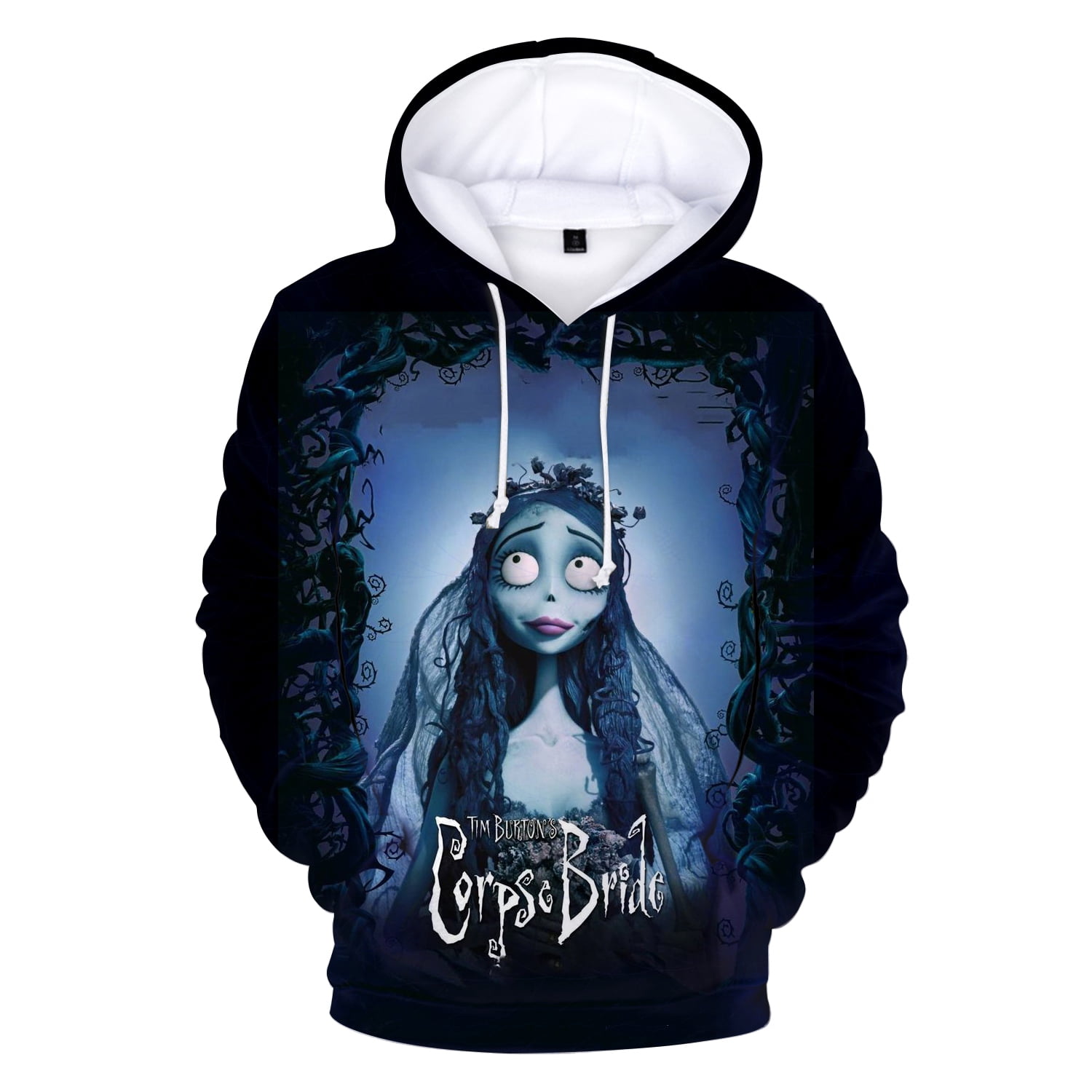Corpse Bride Zipped Hoodie (Unisex)
