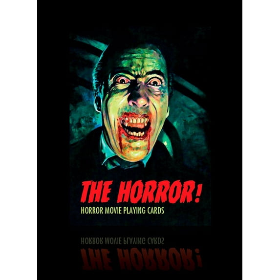 Horror Movie (King Kong Godzilla Dracula Frankenstein) Playing Cards by Piatnik