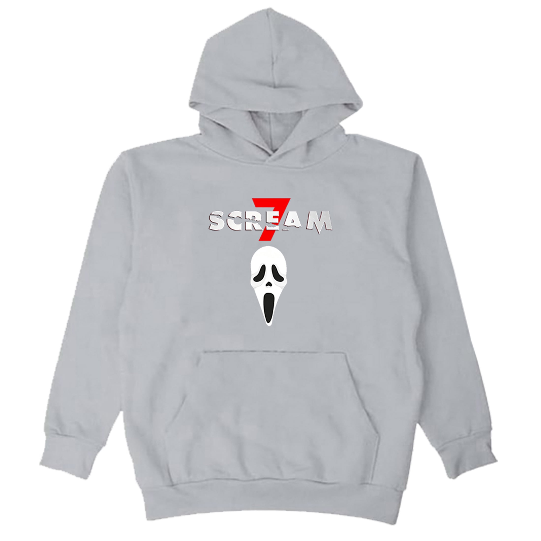 Horror Movie Scream 7 Ghostface Hoodie Long Sleeve Streetwear Women Men ...