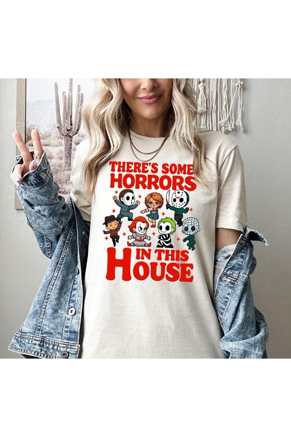 Horror Movie Tee: Retro Spooky Season Shirt
