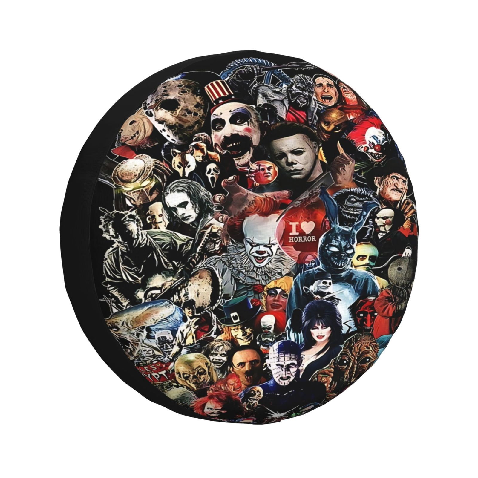 Horror Four Inch Front Rims Memorial Urn Necklace Abstract Starry Sky Spare Tire Cover ...