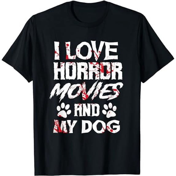 Horror Movies Scary Film Lovers Halloween Fans Thriller T-Shirt