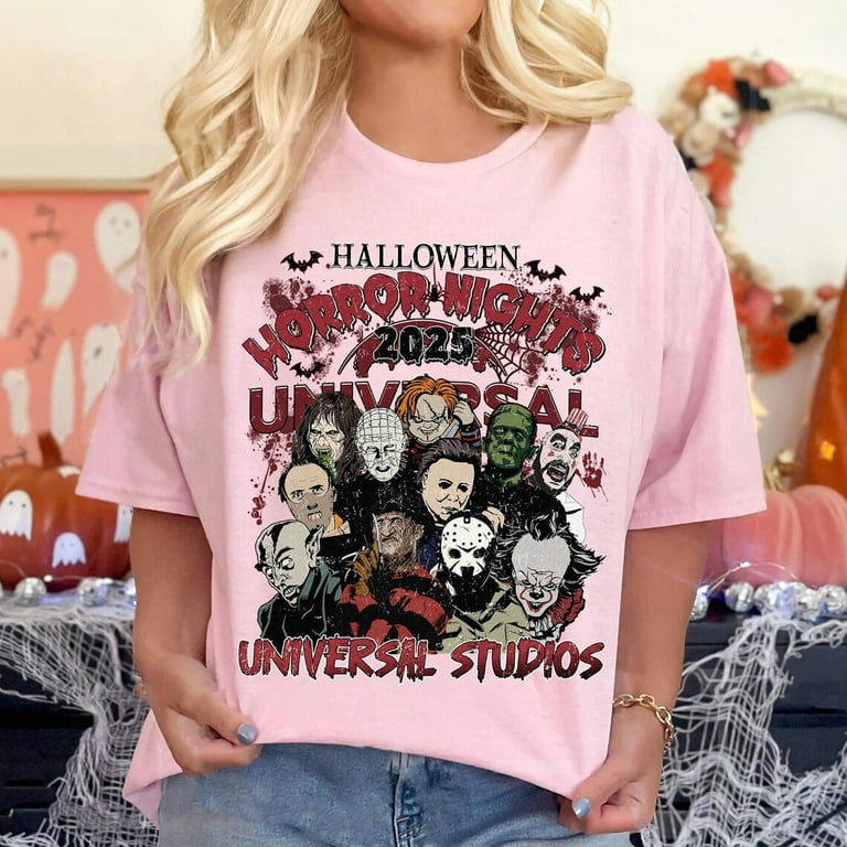 Horror Nights Universal Studios 2025 Shirt, Scary Horror