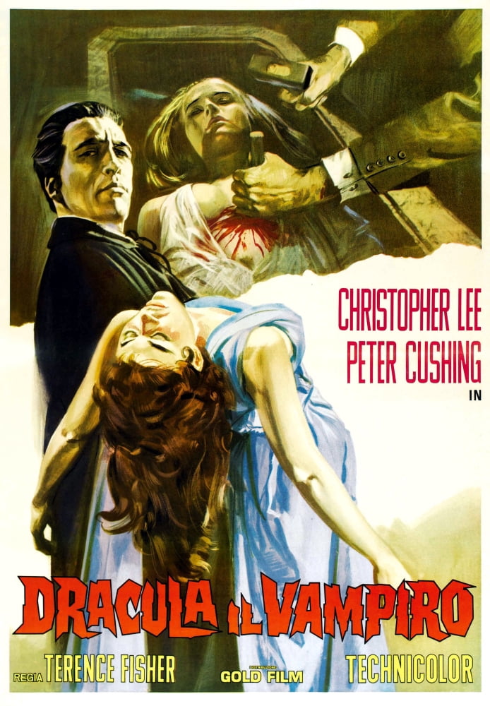 Horror Of Dracula Canvas Art - (24 x 36)