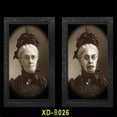 thumbnail image 1 of Horror Picture Frame Lenticular 3D Changing Face Scary Portraits Haunted Spooky, 1 of 2