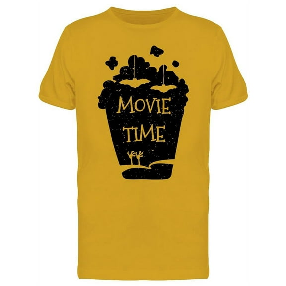 Horror Popcorn Bucket T-Shirt Men -Image by Shutterstock, Male x-Large