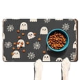 thumbnail image 1 of Horror Pumpkin Ghost Dog Mat for Food and Water Happy Halloween Absobing Durable 17x30 Inch Dog Bowl Mat Pet Feeding Mat EcoFriendly Durable Pet Placemat, 1 of 7