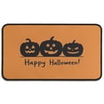 thumbnail image 1 of Horror Pumpkin Ghost Non-Slip Doormat 30x17 Inch Happy Halloween Protection Welcome Mat Switch Rug for Entryway Porch Entryway Bathroom, 1 of 7