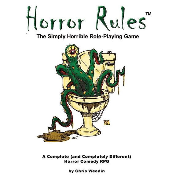 Horror Rules, the Simply Horrible Roleplaying Game, (Paperback)