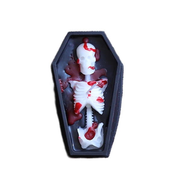 Horror Skeleton Coffins For Halloween Natural Plant Blend For And Home Desktop Decors