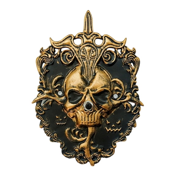 Horror Sound Doorbells Visual Intercoms And Weatherproofed Metal For Halloweens Party Decoration