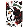 thumbnail image 1 of Horror Static Window Stickers Creative Death Themed Decorations 1 Set Of Double-Sided Pvc Decals For Indoor Outdoor Use, 1 of 3