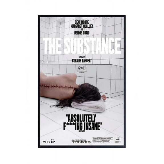 Horror The Substance Movie Poster #1 - Matte Poster Frameless Gift