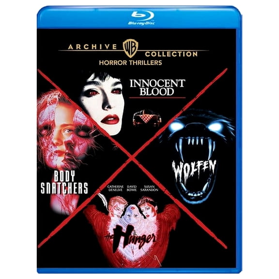 Horror Thrillers: 4-Film Collection (Blu-ray), Warner Archives, Horror