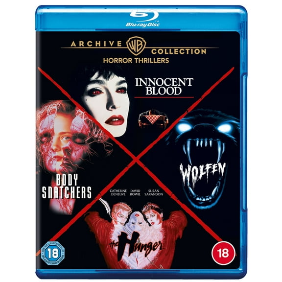 Horror Thrillers: 4-film Collection (Blu-ray) Anthony LaPaglia Tony Lip Peter Michael Goetz