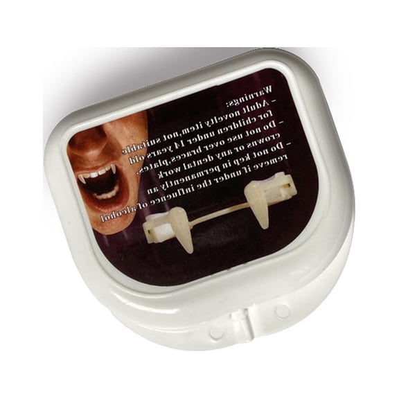 Horror for Vampire False Teeth Fangs Dentures Cosplay Photo Props Party Supply