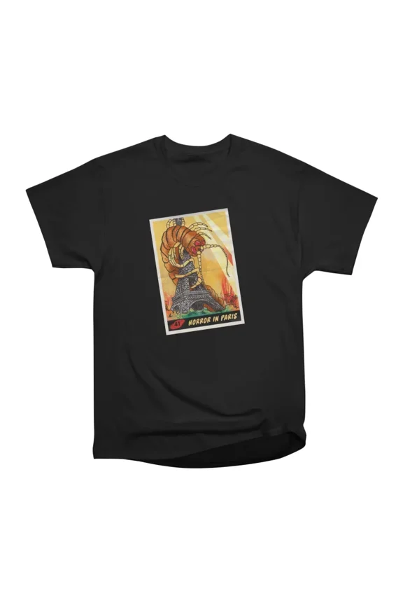 Horror in Paris T-Shirt Tee Gift For Him Merch For Her Apparel For Friend