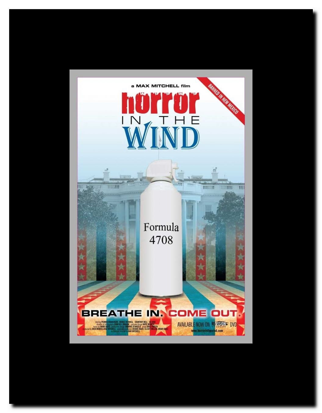 Horror in the Wind Framed Movie Poster
