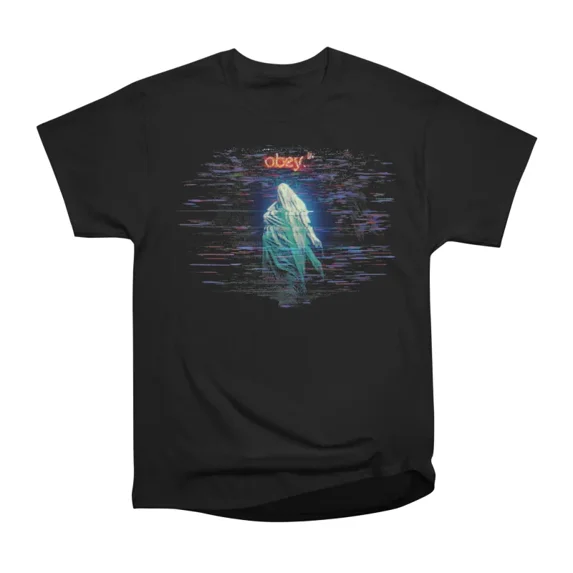 Horrorglitch 011 Obey T-Shirt Tee Gift For Him Merch For Her Apparel For Friend