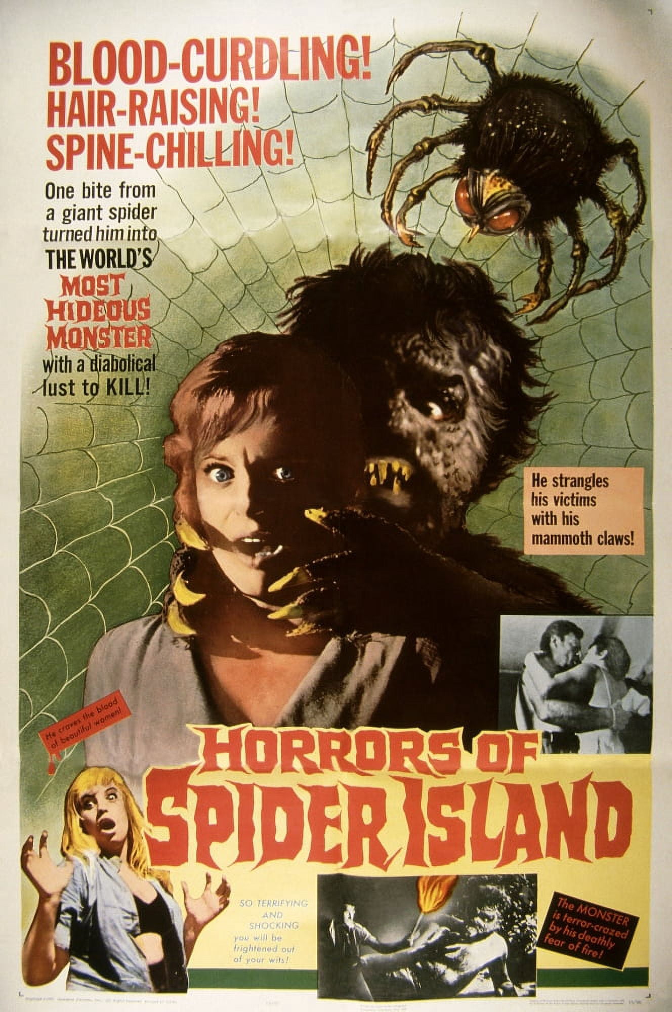 Horrors Of Spider Island Canvas Art - (24 x 36)