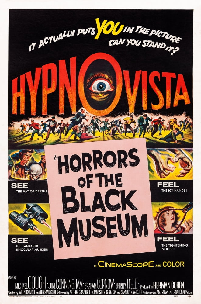 Horrors Of The Black Museum Canvas Art - (18 x 24)