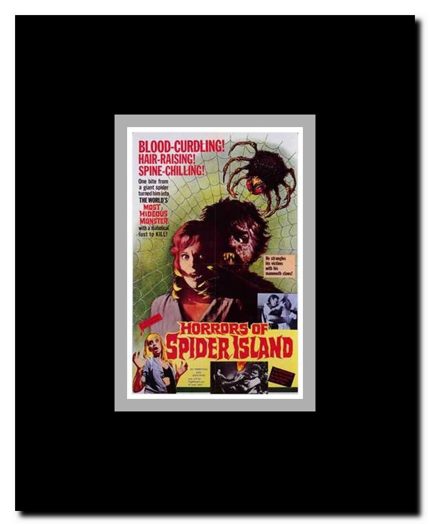 Horrors of Spider Island Framed Movie Poster