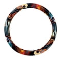 thumbnail image 1 of Horse 14.5 Inch Printing PVC Leather Car Wheel Covers Steering Wheel Covers Auto Accessories, 1 of 1