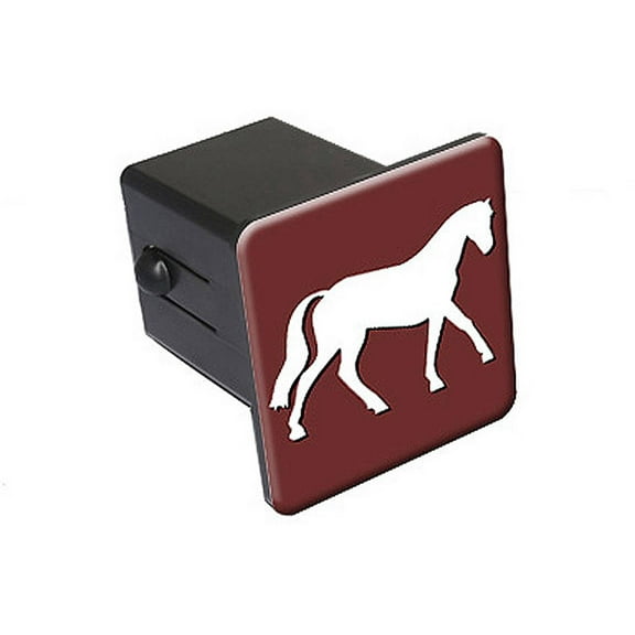 Horse 2" Tow Trailer Hitch Cover Plug Insert