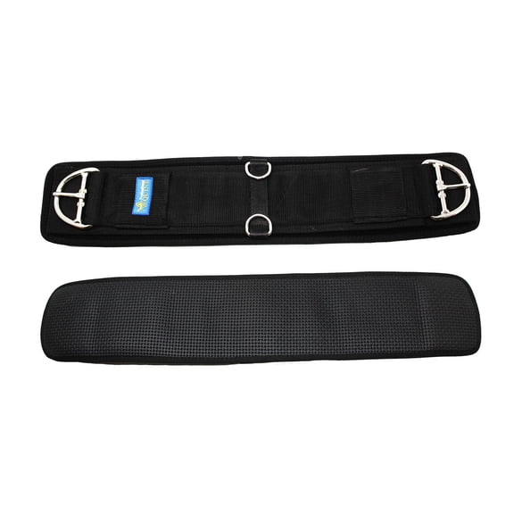 Horse 30" Western Riding Girth Cinch Neoprene Non-Slip Tack Black 9765