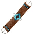thumbnail image 1 of Horse 32" Western Saddle Tack 17 Strand Brown Cotton Acrylic Aztec Cinch 9799-32, 1 of 1