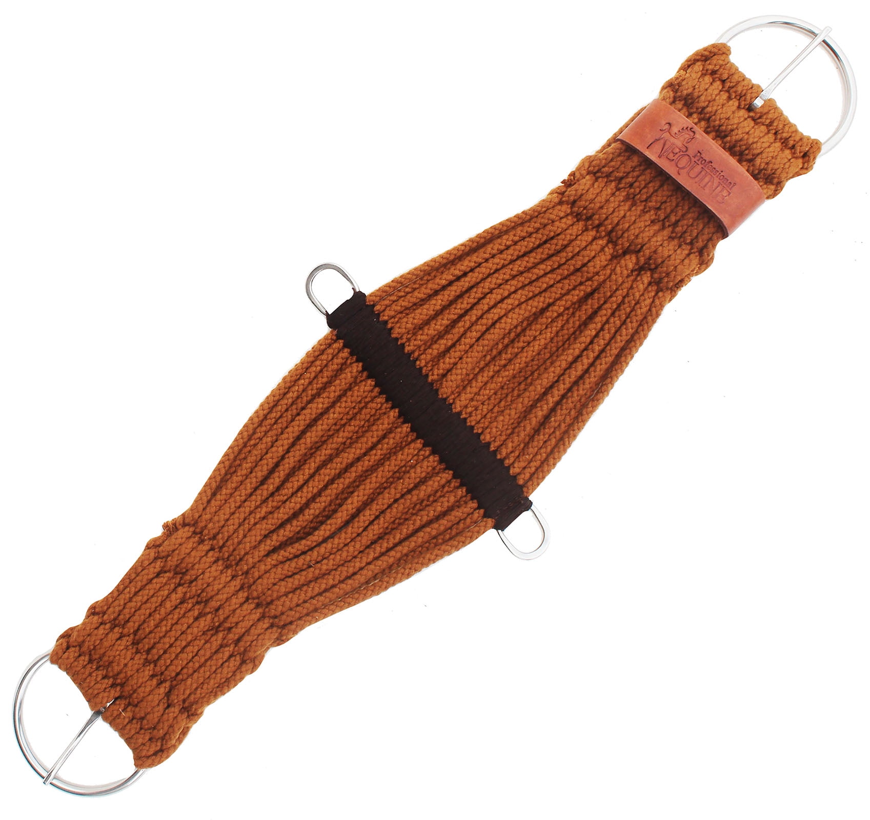 Horse Western Tack 25-Strand Roper Saddle Cinch Brown 9785-24 - Walmart.com