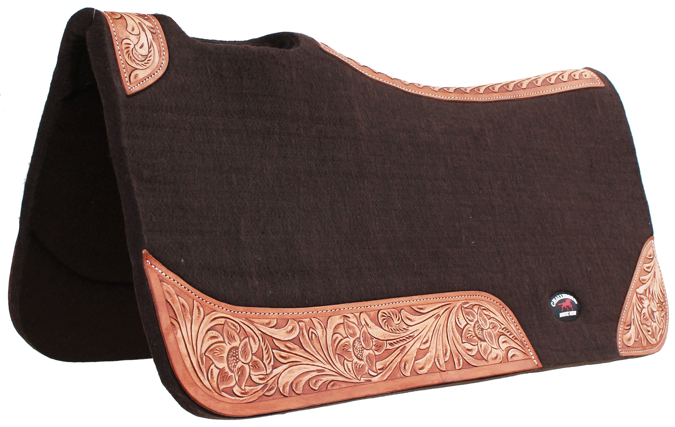 Coussin de selle de cheval en laine mélangée, en feutre de laine