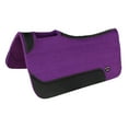 thumbnail image 1 of Horse 32"x30" Contoured Wool Felt Therapeutic Saddle Pad Purple 3981PR1, 1 of 1