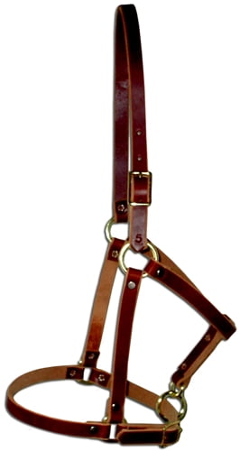 Têtière Western Amish En Cuir Chêne Hermann USA - Référence 975H101 - Neuf Challenger