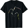 thumbnail image 1 of Horse And Girl Horse Riding For Women Girls Kids T-Shirt, 1 of 4