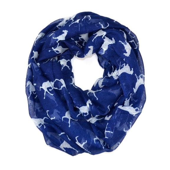 Horse Animal Print Soft Infinity Loop Scarf