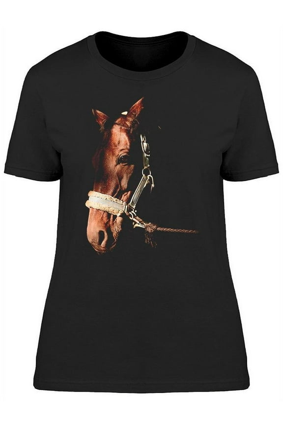 Horse Artistic Photo T-Shirt Women -Image by Shutterstock Women T-Shirt, Female 3X-Large