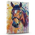 thumbnail image 1 of Horse Bay Trakehner Canvas Wall Art Animal Decor, Horse Bay Trakehner Canvas Prints Wild Animal Artwork for Living Room Bedroom Office 190HD558, 1 of 4