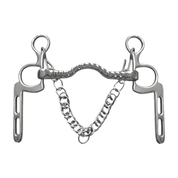 Horse Bit Snaffle Bit Training Bit Stainless Steel Material for Equestrian Sports and Outdoor Riding
