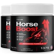 Horse Boost Powder Advanced Formula Supplement to Support Active Lifestyle HorseBoost 2 Pack