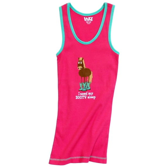 Horse Booty Sleep Juniors Tank Top - X-Small