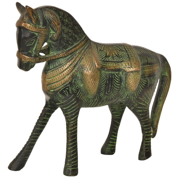 Horse - Brass Statue Decor