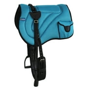 Horse Breathable Anti-Slip Neoprene Turquoise Bareback Pad 39194TR