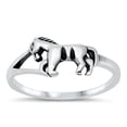 thumbnail image 1 of Horse Bronco Cowboy Cowgirl Pony Ring .925 Sterling Silver Band Jewelry Female Male Unisex Size 10, 1 of 4
