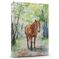 thumbnail image 1 of Horse Brown Tennessee Walking Canvas Wall Art Animal Decor, Horse Brown Tennessee Walking Canvas Prints Wild Animal Artwork for Living Room Bedroom Office 190HD590, 1 of 4