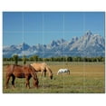 thumbnail image 1 of Horse Ceramic Tile Mural Kitchen Backsplash Bathroom Shower, 402900-XL54, 1 of 3