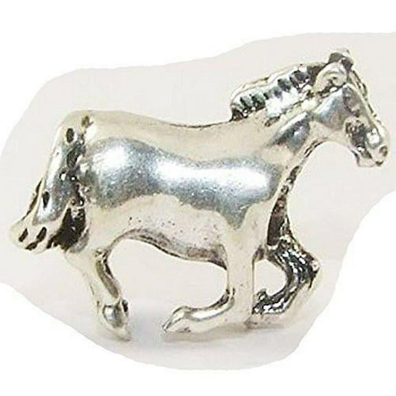 Horse Charm for European Snake Chain Charm Bracelet