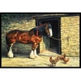 thumbnail image 1 of Horse & Chickens by Daphne Baxter Indoor or Outdoor Mat, 24 x 36, 1 of 1